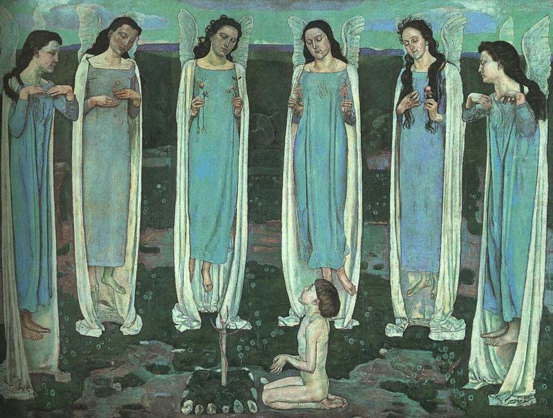 Ferdinand Hodler The Chosen One china oil painting image